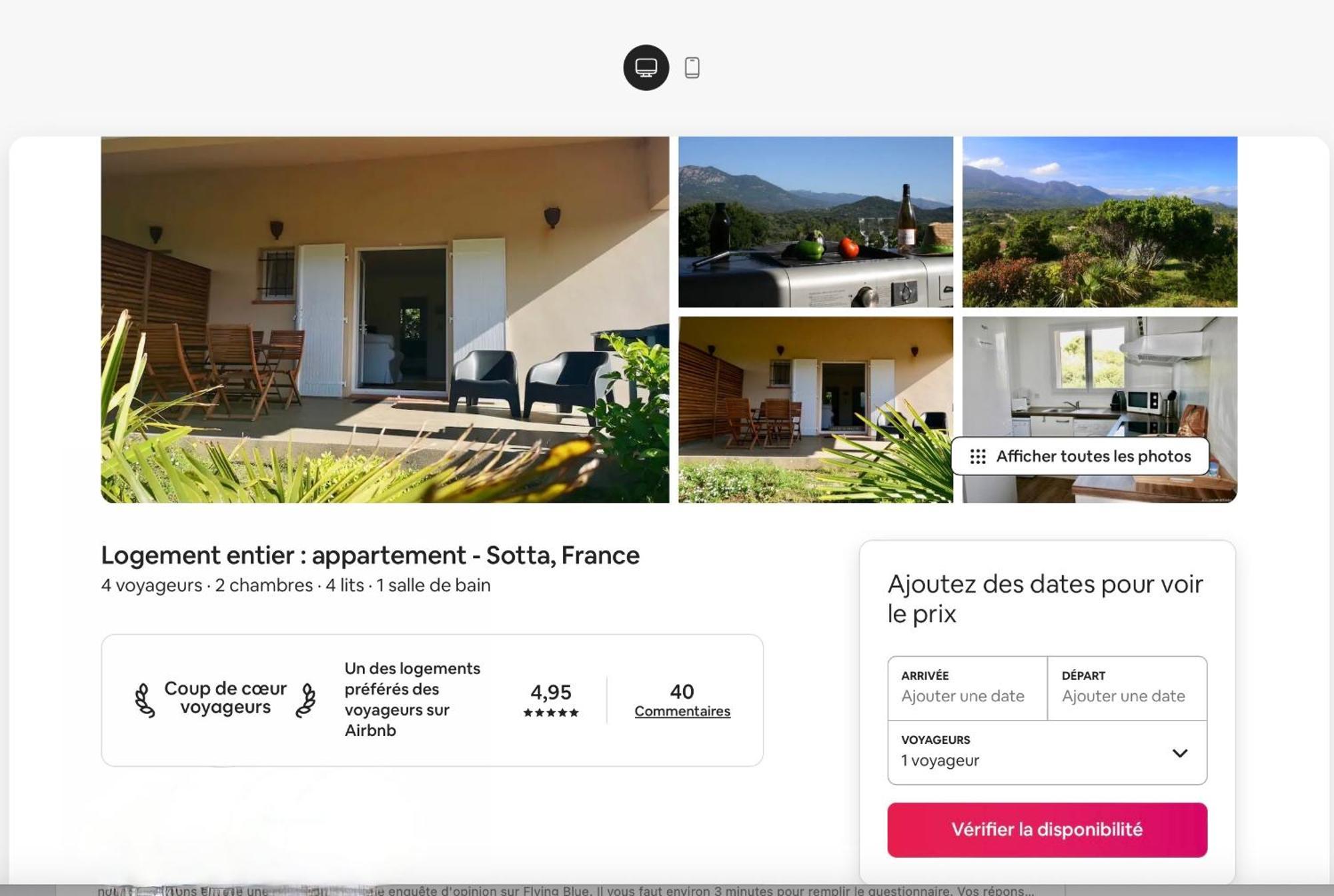 סוטה Appartements Avec Jardin Entre Porto-Vecchio Et Figari - Casa Mattiste מראה חיצוני תמונה